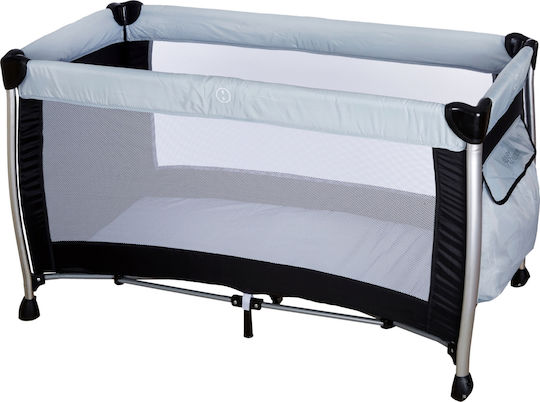 Baby Adventure Holiday Aluminium Playpen 2 Levels Gray 120x60cm