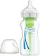 Dr. Brown's Plastic Bottle Options+ Wide Neck A...