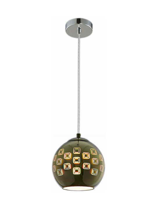 Optonica PD Pendant Light Single-Light for Socket E27 Silver