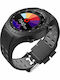 DAS.4 SG12 Edelstahl 48mm Smartwatch mit Pulsmesser (Black / Grey)