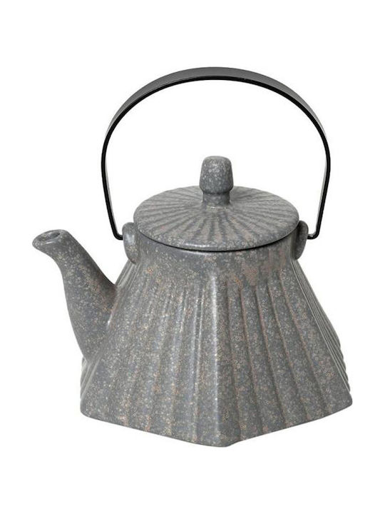 Espiel Tea Set Ceramic Grey 620ml 1pcs