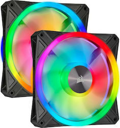 Corsair iCUE QL140 Вентилатор За Кутия 2 Бр