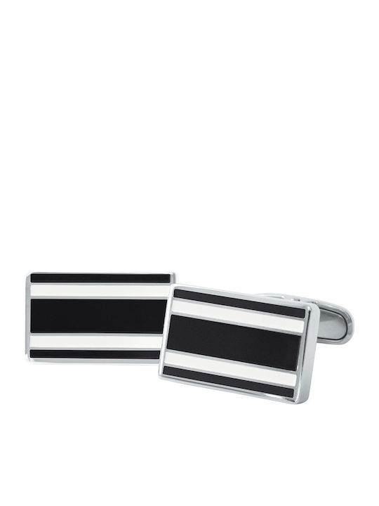 Tommy Hilfiger Маншетници от Inox в Черен Цвят