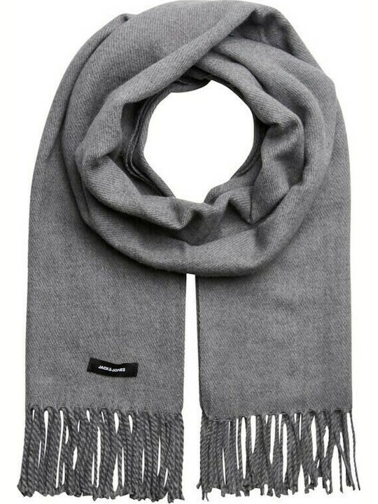 Jack & Jones Ανδρικό Κασκόλ Γκρι