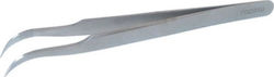 Vtools Angled Tweezers Stainless Steel 120mm Misc Hand Tools