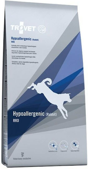 Trovet Hypoallergenic RRD 3kg Dry Food Gluten-Free for Adult Dogs with Rabbit and Rice