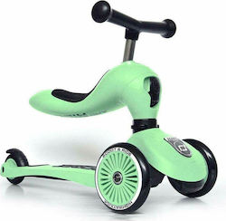 Scoot & Ride Kinderroller Highwaykick 1 3-Rad mit Sitz für 1-5 Jahre Grün