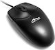 Media-Tech MT1075K-PS2 Wired Ergonomic Mouse Black