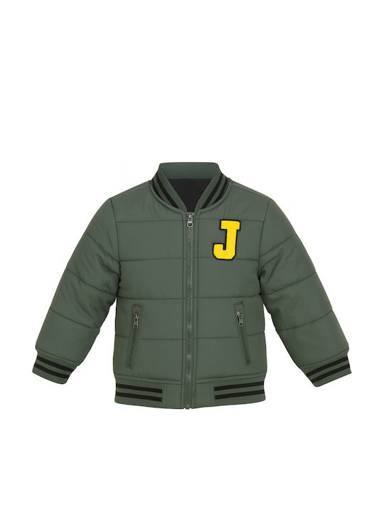 Joyce Kids' Casual Jacket Short Khaki