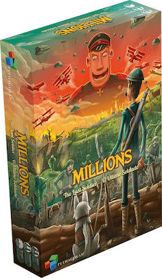 Pythagoras Board Game Millions: The Last Soldier for 2-5 Players 8+ Years PYTH-MILL (EN)