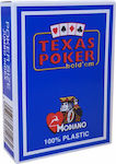 Modiano Texas Poker 2 Jumbo Spielkarten für Poker Blau