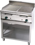 Sergas WG2 LPG Commercial Water Grill 18kW with Base 87x65x94cm