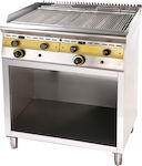 Sergas WG8S7 LPG Commercial Water Grill 18kW with Base 80x75x85cm