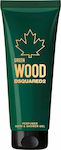 Dsquared2 Green Wood For Men Perfumed Bath & Shower Gel 250ml