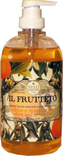 Nesti Dante Il Frutteto Olive & Tangerine Τονωτικό Αφρόλουτρο 500ml