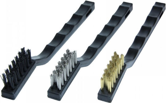 Handy Set Handdrahtbürsten Mini 3Stk 00758 Handwerkzeug-Set 3Stück