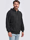 Cardigan With Hood Anthracite