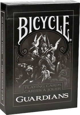 Bicycle Guardians Plasticized Collectable Card Deck Black