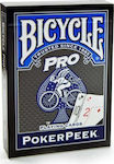 Bicycle Poker Peek Pro Spielkarten für Poker Blau