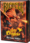 Bicycle Anne Stokes Age Dragons Συλλεκτική Τράπουλα Πλαστικοποιημένη