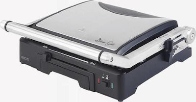 ECG KG 300 Deluxe KG300 Sandwichmaker Grill mit Abnehmbaren Platten 2000W Gray