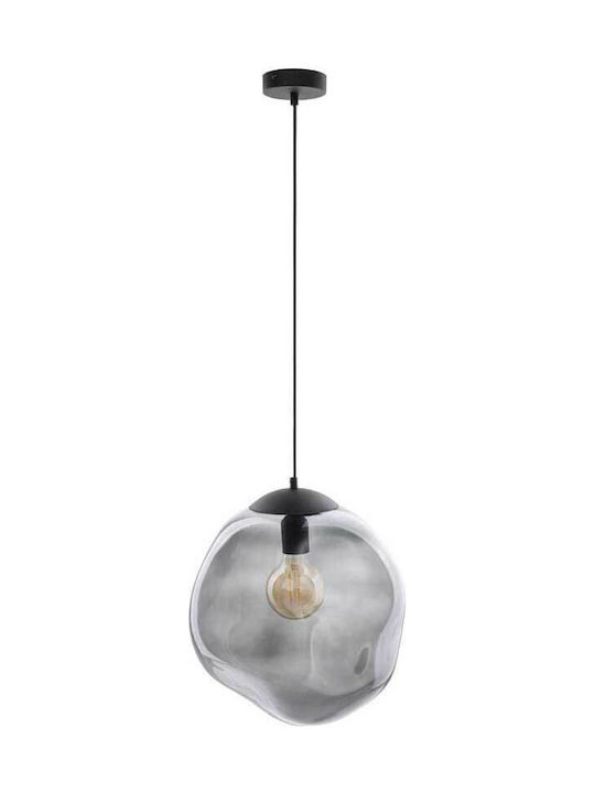 TK Lighting Sol Pendant Light Single-Light for Socket E27 Black