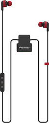 Pioneer SE-CL5BT In-ear Bluetooth Handsfree Ακουστικά με Αντοχή στον Ιδρώτα Κόκκινα