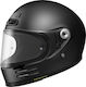 Shoei Glamster Full Face Helmet with Pinlock ECE 22.05 1165gr Matt Black