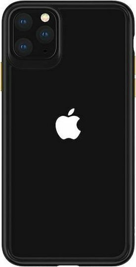 Usams Janz Hard Back Cover Πλαστικό Μαύρο (iPhone 11 Pro)