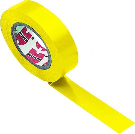 Wurth Insulation Tape 15mm x 10m Yellow