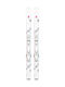 Rossignol Fun Girl Kid X 4 B76 Παιδικά Πέδιλα Σκι σε Λευκό Χρώμα με Δέστρες