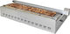 Sergas SK40 Skew Grill Coal with Dimensions 47x124x30cm
