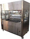 Inoxair Kontarn Spieß-Grill Kohle mit Abmessungen 100x180x210cm