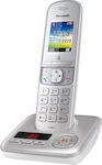 Panasonic KX-TGH720 Cordless Phone with Speaker Silver