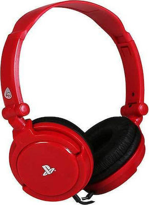 4Gamers PRO4-10 Over Ear Gaming Headset with Connection 3.5mm Red