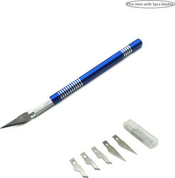 Topex Art Carving Knife Mit 5 Stück Klingen Glassschneider
