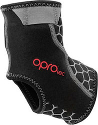 OproTec Ankle Support with Gripper Ankle Brace Black