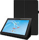 Book Flip Cover Δερματίνης Μαύρο (Lenovo Tab E10 10.1")