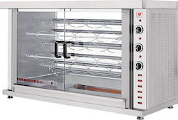 North HK5 Elektrische Hähnchen Rottisserie Grill 7.8kW mit Abmessungen 57x132x89cm