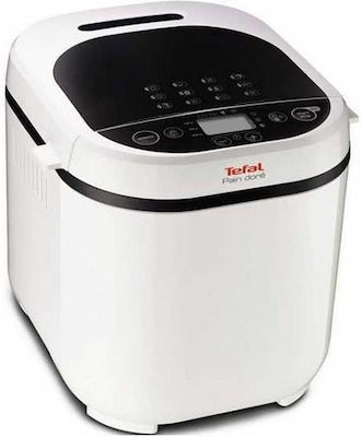 Tefal Bread Maker 720W with Container Capacity 1000gr and 12 Baking Programs
