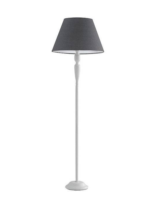 Fan Europe Favola Floor Lamp H155xW45cm. with Socket for Bulb E27 Gray I-FAVOLA/PT