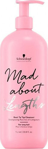 Schwarzkopf Mad About Lengths Σαμπουάν Αναδόμησης/Θρέψης & Ενυδάτωσης για Όλους τους Τύπους Μαλλιών 1000ml