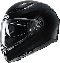 HJC F70 Metal Full Face Helmet with Sun Visor ECE 22.05 Black HJCF70Black