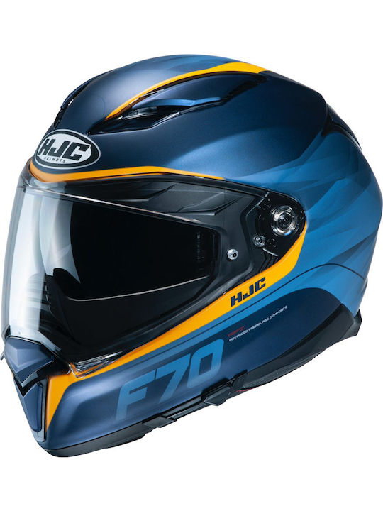 HJC F70 Feron MC2SF Motorradhelm Volles Gesicht ECE 22.05 1500gr MC2SF-XS