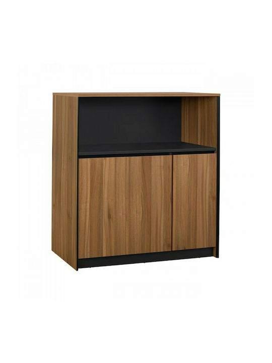 Kabinett Büro Supreme Honey Oak / Grey 120x40x120cm