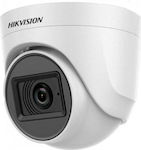 Hikvision DS-2CE76D0T-ITPFS CCTV Κάμερα Παρακολούθησης 1080p Full HD με Μικρόφωνο και Φακό 2.8mm