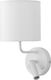 TK Lighting Enzo Φωτιστικό Τοίχου με Ντουί E27 Λευκό 25x25εκ.