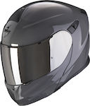 Scorpion EXO-920 Solid Flip-Up Helmet with Sun Visor ECE 22.05 Cement Gray 92-100-25