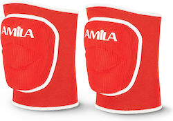 Amila 83008 Adults Volleyball Knee Pads Red Large