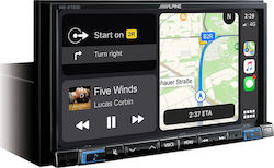 Alpine Car-Audiosystem 2DIN (Bluetooth/USB/GPS/Apple-Carplay) mit Touchscreen 7"